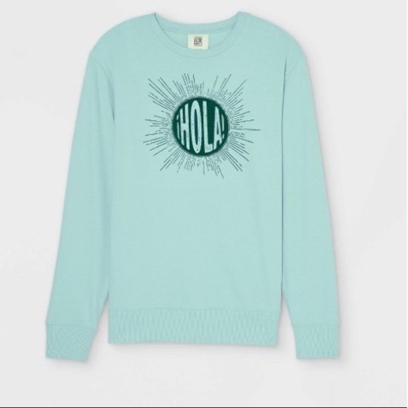 NWT Latino Heritage Month Adult Gender Inclusive Hola Sweatshirt - Picture 11 of 13